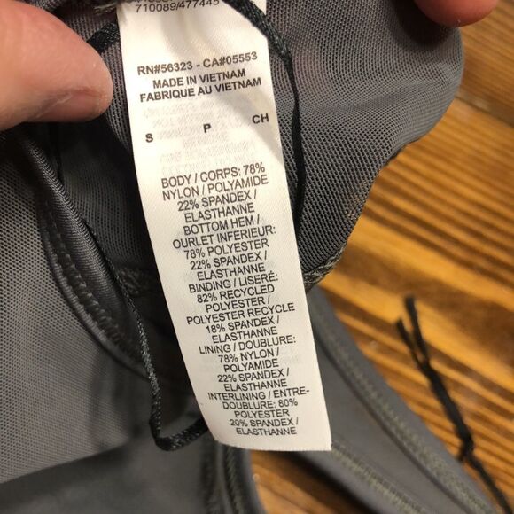 Nike Pro Sports Bra Size Small Gray and Light Blue - Picture 3 of 5